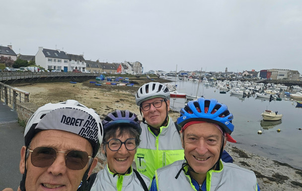 Une petite balade de 200 km pour nos 4 mousquetaires